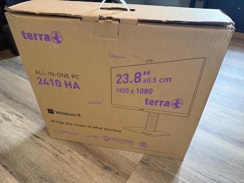 TERRA All-in-One PC 2410 HA – NIEUW met bon, Computers en Software, Desktop Pc's, Nieuw, 4 Ghz of meer, SSD, 16 GB, Met monitor