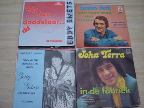 singles nederlandstalig -, Cd's en Dvd's, Vinyl | Nederlandstalig, Gebruikt, Levenslied of Smartlap, Overige formaten, Ophalen of Verzenden