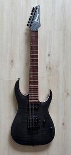 Ibanez 7 snarige gitaar RGA742FM-TGF zgan, Ophalen, Zo goed als nieuw, Ibanez