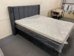 Luxe Boxspring 160 x 200 cm, Ophalen, Overige kleuren, 200 cm, 160 cm