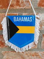 Bahamas 1980 prachtige vintage vaan, Diversen, Vlaggen en Wimpels, Ophalen of Verzenden, Zo goed als nieuw