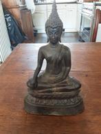 Oude Thaise Boedha 22 cm hoog, Antiek en Kunst, Kunst | Beelden en Houtsnijwerken, Ophalen of Verzenden