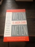 Weten is meer dan meten - Tobias Reijngoud, Ophalen of Verzenden, Gelezen, Politiek en Staatkunde, Nederland