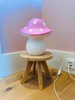 HEICO roze klein paddenstoel lamp bedlampje nachtlamp, Ophalen of Verzenden, Zo goed als nieuw, Lamp
