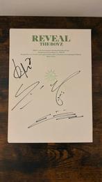 The Boyz kpop album Reveal gesigneerd, Ophalen, Zo goed als nieuw, Cd of Plaat, Gesigneerd