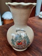 Gerardmer Veritable Gres Stone Ware 15 cm vaas, Antiek en Kunst, Ophalen of Verzenden