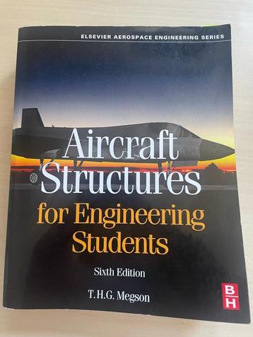 Aircraft structures for Engineering Students, Megson beschikbaar voor biedingen