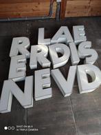 Doosletters met LED verlichting, Ophalen of Verzenden, Gebruikt, Metaal