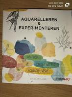 Aquarelleren & experimenteren, Boeken, Hobby en Vrije tijd, Ophalen of Verzenden, Zo goed als nieuw