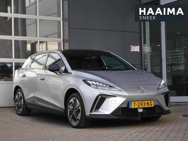 MG MG4 Electric Luxury 64 kWh | Camera rondom | Half Lederen, Auto's, MG, Bedrijf, Te koop, MG4, 360° camera, ABS, Achteruitrijcamera
