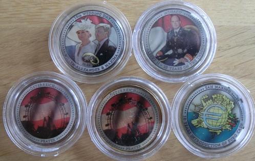 set gekleurde 2 Euro munten, lees, Postzegels en Munten, Munten | Europa | Euromunten, 2 euro, Ophalen