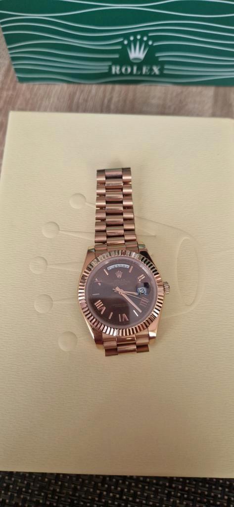 Rolex Day-Date - Top Conditie!, Sieraden, Tassen en Uiterlijk, Horloges | Heren, Zo goed als nieuw, Polshorloge, Rolex, Goud, Goud