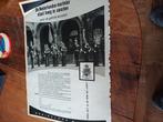 Advertentie Koninklijke Marine marinier 1962, Verzamelen, Ophalen of Verzenden, Marine, Nederland, Embleem of Badge