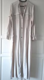 Summum Woman mt 38 40 beige lange shirt dress jurk safari, Beige, Ophalen of Verzenden, Zo goed als nieuw