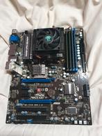 MSI 790GX-G65 Moederbord + AMD Phenom II X4 + 4GB DDR3 RAM, Computers en Software, Moederborden, Gebruikt, DDR3, Ophalen of Verzenden