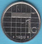 Nederland 1 gulden 1989 Beatrix UNC in munthouder, Postzegels en Munten, Munten | Nederland, Ophalen of Verzenden, Koningin Beatrix