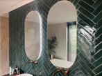 Badkamerspiegel LED & Verwarmd Gliss Orion 50x100cm, Ophalen, Zo goed als nieuw, Rechthoekig, Minder dan 100 cm