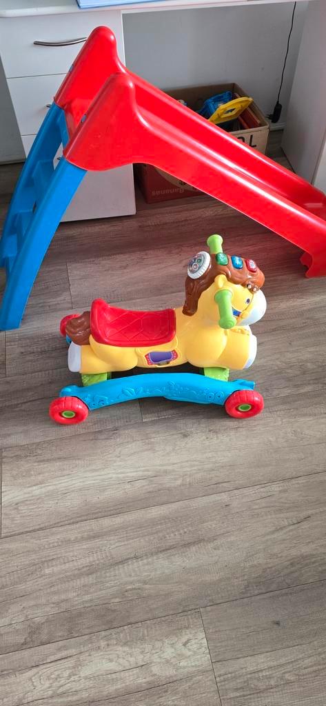 VTech Hobbelpaard - Leerzaam en Leuk!, Kinderen en Baby's, Speelgoed | Buiten | Voertuigen en Loopfietsen, Gebruikt, Overige typen