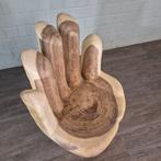 Stoel Hout Hand Teak 1,02 m Art. Nr.: 26147, Huis en Inrichting, Stoelen, Ophalen, Bruin, Nieuw, Eén