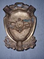 Koperen wanddecoratie met anker  nautisch maritiem, Ophalen of Verzenden