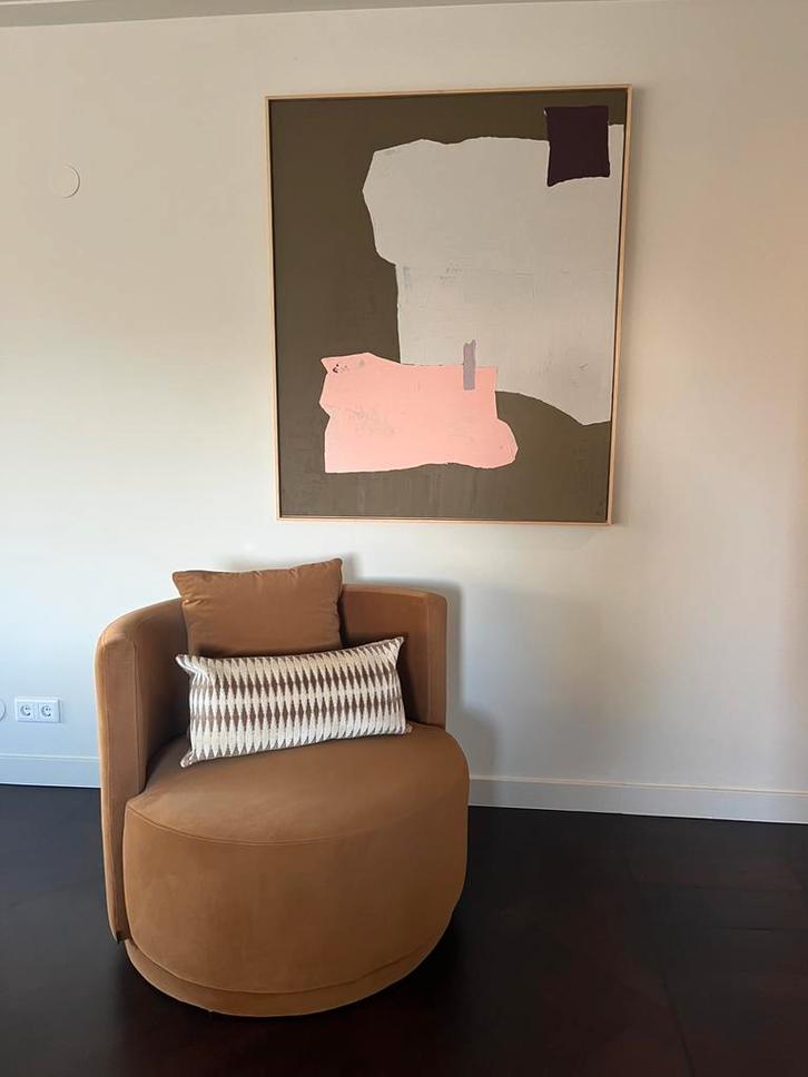 Stoel Lodsh, Huis en Inrichting, Fauteuils, Zo goed als nieuw, 75 tot 100 cm, Ophalen