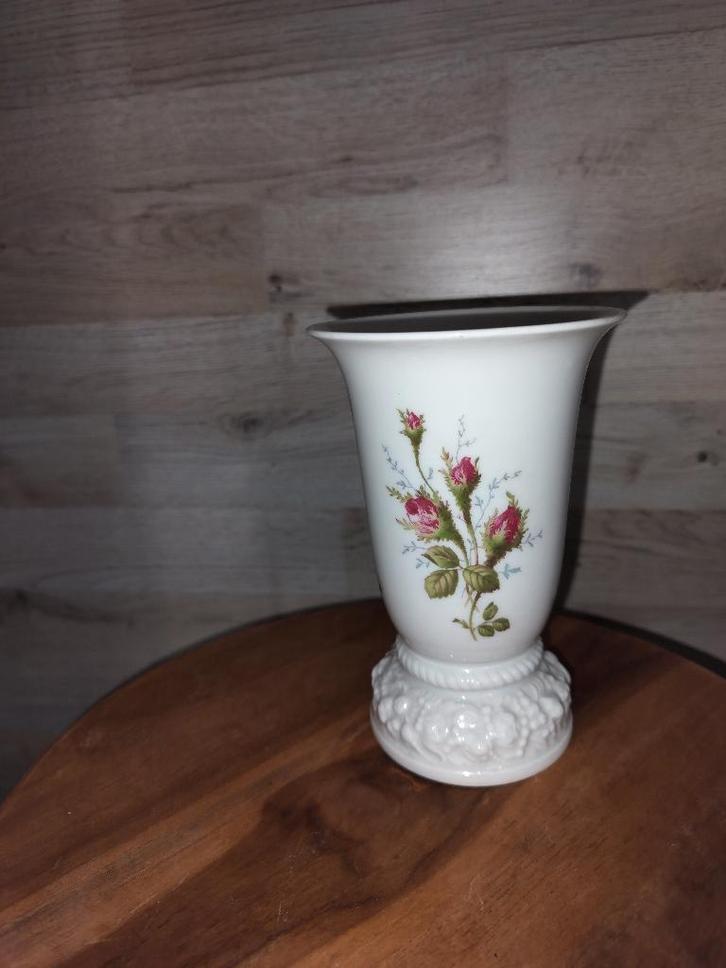 Vintage Rosenthal Porselein vaasje, Maria Germany, rozen, Antiek en Kunst, Antiek | Porselein, Ophalen