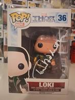Loki funko gesigneerd door Tom Hiddleston, Verzamelen, Ophalen of Verzenden, Zo goed als nieuw