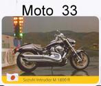 Kw33 motorkaart suzuki intruder m 1800 r, Ophalen of Verzenden, Zo goed als nieuw, Auto's