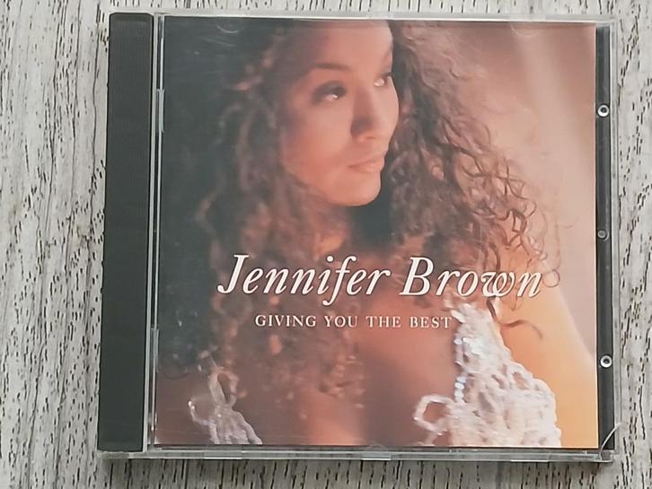 cd JENNIFER BROWN - Giving You The Best, Cd's en Dvd's, Cd's | Pop, Zo goed als nieuw, 1980 tot 2000, Ophalen of Verzenden