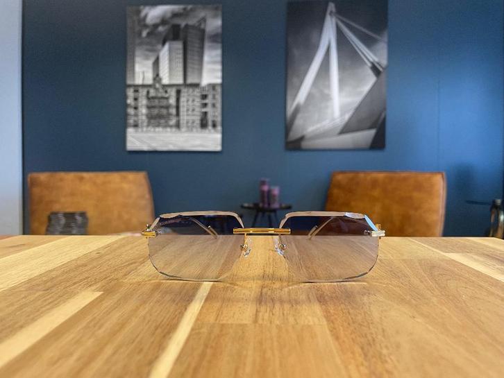 Cartier ct bril blauw, Sieraden, Tassen en Uiterlijk, Zonnebrillen en Brillen | Heren, Nieuw, Bril, Overige merken, Blauw, Ophalen of Verzenden