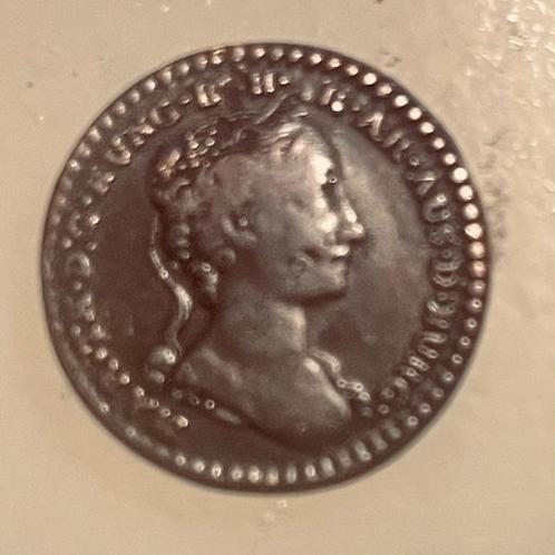1 Liard munt der Oostenrijkse Nederlanden (België, 1744), Postzegels en Munten, Munten | Europa | Niet-Euromunten, Losse munt