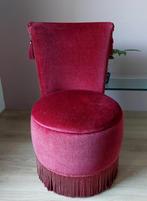 Vintage roze boudoir stoel, Ophalen