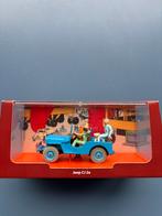 Kuifje Auto - Objectif Lune Jeep CJ 2a, Hobby en Vrije tijd, Modelauto's | 1:43, Ophalen of Verzenden, Nieuw