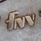 FNV Oud Logo Speldje Steekspeld Zilver, Verzamelen, Speldjes, Pins en Buttons, Ophalen of Verzenden