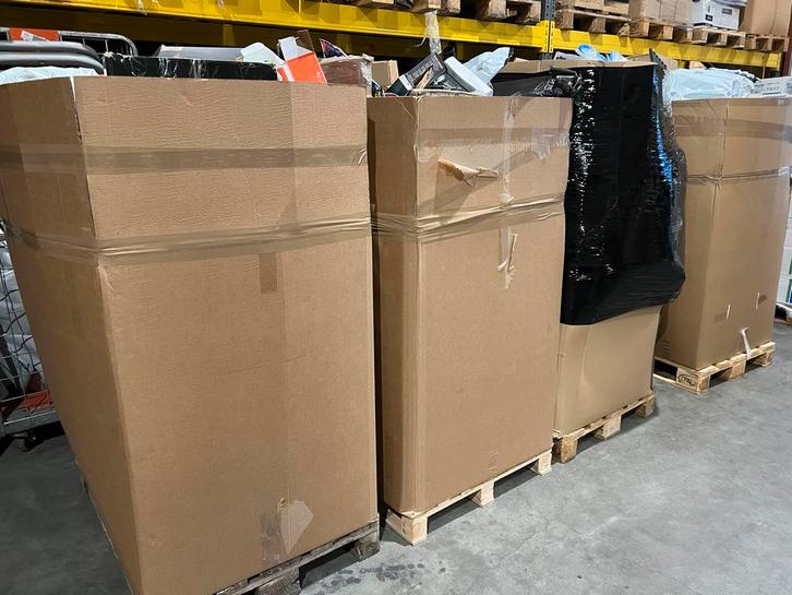 Amazon retour pallets 175 euro per pallet, Diversen, Rommelmarktspullen, Nieuw, Ophalen of Verzenden