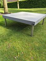 Borek Florence bijzettafel ceasarstone blad., Ophalen, Zo goed als nieuw, Rvs, Bijzettafel