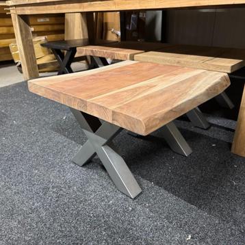 Showmodel! Hoektafel Landon | 60 | Live Edge | Van €319,- beschikbaar voor biedingen