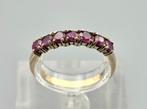 Gouden Vintage ring met edelsteen robijn. 2025/518., Sieraden, Tassen en Uiterlijk, Antieke sieraden, Ophalen of Verzenden, Goud