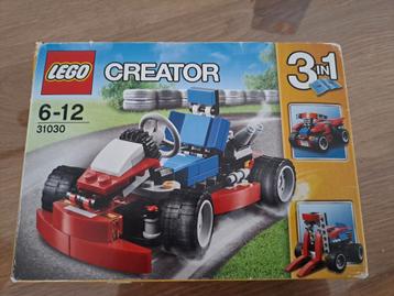 LEGO Creator 31030 - 3 in 1 Raceauto compleet met boekje  beschikbaar voor biedingen