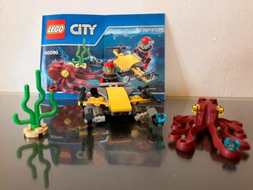 Lego set 60090 onderwaterscooter met octopus beschikbaar voor biedingen