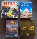 Boardgame bundel veiling: Heat, 7 Wonders, Ragusa, Alubari, Hobby en Vrije tijd, Gezelschapsspellen | Bordspellen, Een of twee spelers