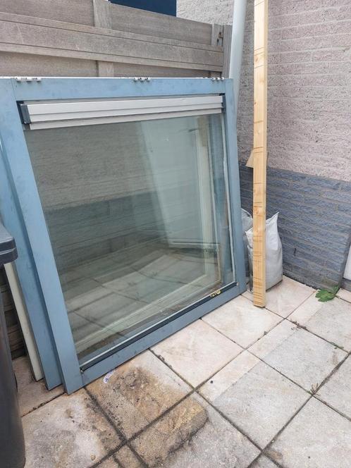 3 gebruikte ramen dubbel glas- tot 15 juli beschikbaar, Doe-het-zelf en Verbouw, Glas en Ramen, Gebruikt, Gevelraam of Ruit, Ophalen