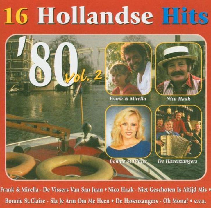 16 Hollandse Hits 1980 Vol. 2 Originele CD., Cd's en Dvd's, Cd's | Nederlandstalig, Nieuw in verpakking, Pop, Ophalen of Verzenden