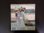 DODGE DART 1963 brochure folder USA zeldzaam, Ophalen of Verzenden, Gelezen, Overige merken