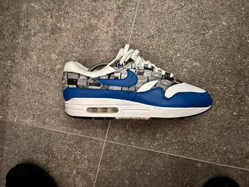 Nike Air Max 1 - Blauw/Wit beschikbaar voor biedingen