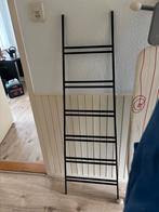 Zwarte decoratieve ladder (voor kleding), Ophalen, Zo goed als nieuw