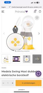 Medela Swing Maxi dubbele elektrische borstkolf, Kinderen en Baby's, Ophalen of Verzenden, Zo goed als nieuw, Borstkolf