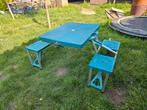 Picknick tafel kids, Tuin en Terras, Picknicktafels, Ophalen, Gebruikt, Rechthoekig