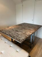 Sfeervolle multifunctionele  tafel (vintage / brocante), Huis en Inrichting, Tafels | Eettafels, 50 tot 100 cm, 150 tot 200 cm