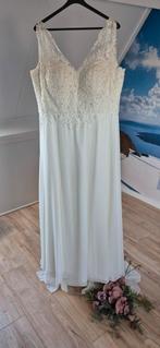 Ivoorkleur bruidsjurk, Kleding | Dames, Ophalen, Zo goed als nieuw, Overige kleuren, Trouwjurk